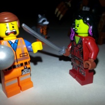 LEGO Emmet and Gamora with Orb