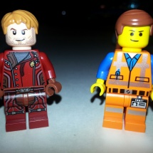 LEGO Chris Pratts: Emmet and Peter Quill