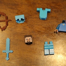 LEGO Ender Dragon Steve Pieces