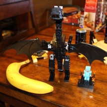 LEGO Ender Dragon Banana Scale