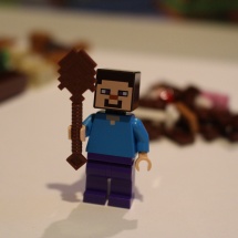 LEGO Minecraft Steve with Shovel
