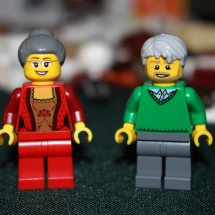LEGO Elderly Couple