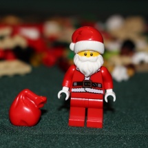 LEGO Santa with Bag