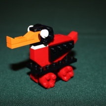Completed LEGO Wooden Duck