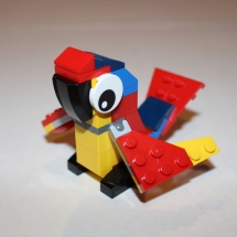 LEGO Parrot Completed