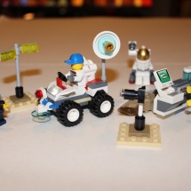 LEGO Space Starter Set Completed