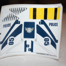 LEGO Helicopter Pursuit Decals
