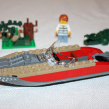 LEGO Helicopter Pursuit Speedboat