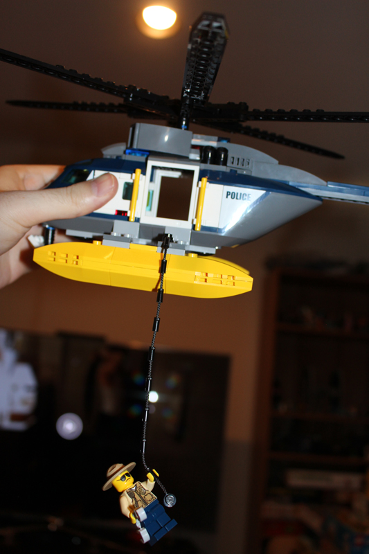 lego batman riddler helicopter