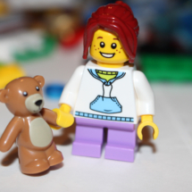 LEGO Fairground Mixer Teddy Bear Girl