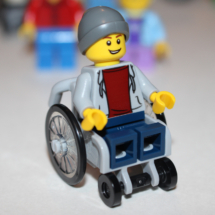 LEGO Wheelchair Guy