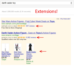 Google Adwords Ad Extensions