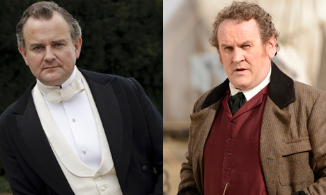 Robert Crawley and Colm Meaney