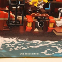 Ship does not float