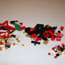 LEGO Christmas Train Pieces