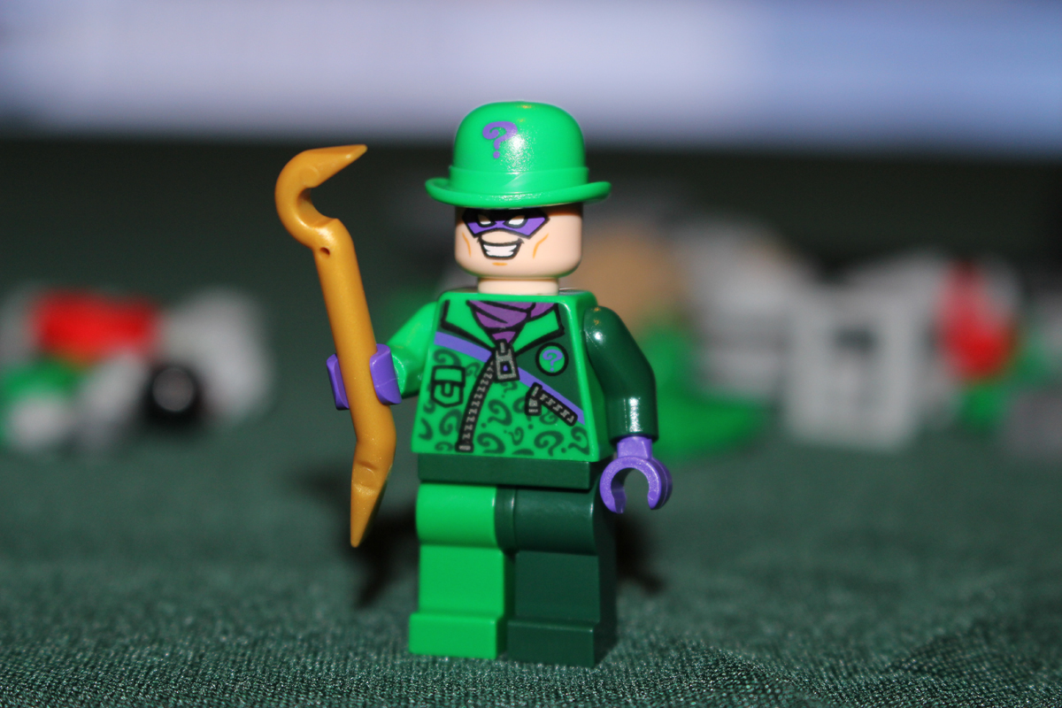 Lego shop riddler minifigure