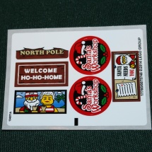 LEGO Santa&#039;s Workshop Decals