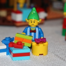 Elf with Christmas Presents
