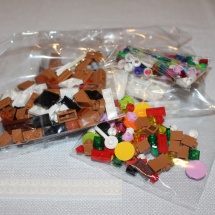 LEGO Gingerbread House Packets