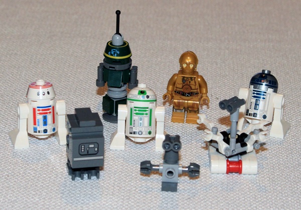 LEGO Sandcrawler Droids