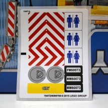 LEGO City Service Truck Decals