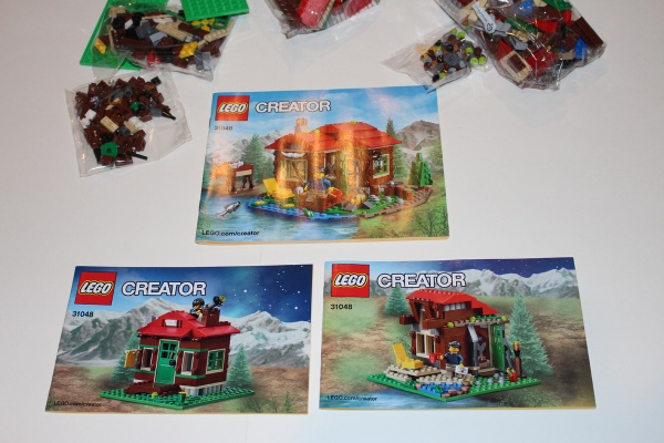 LEGO Lakeside Lodge 3 in 1 Booklets