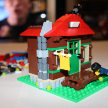 LEGO Lakeside Lodge Telescope Front Porch