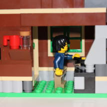 LEGO Lakeside Lodge Cooking