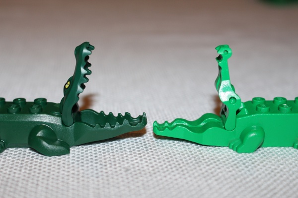 LEGO Alligator Old vs New