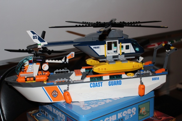 LEGO Helicopter Size Comparison