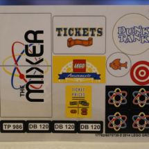 LEGO Fairground Mixer Decals