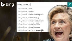 Hillary Clinton Crazy Eyes