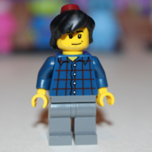 LEGO Aladdin Hair