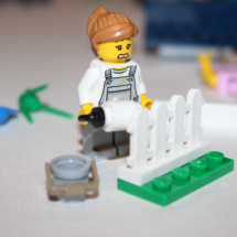 LEGO Painter and Fence