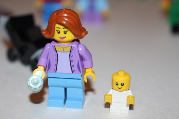 LEGO Mother with Baby