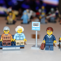 LEGO Bus Stop Bench