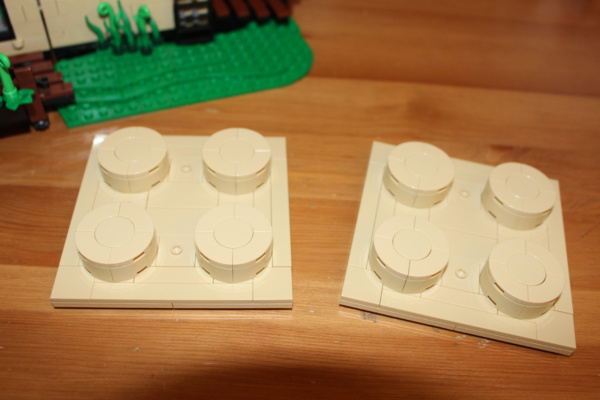 LEGO Eight Studs Roofs